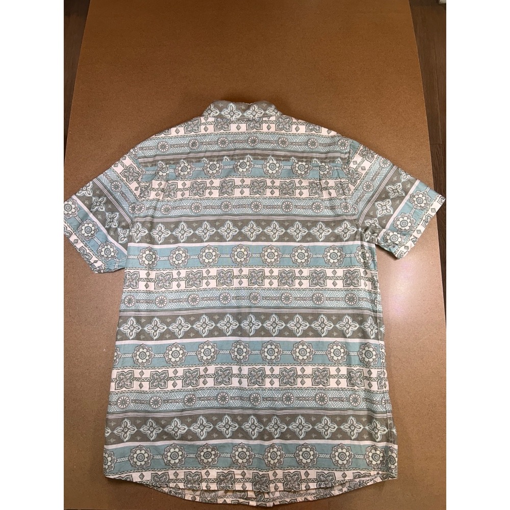 Roark The Artifacts Of Adventure Darna Short Sleeve Button Up Shirt Men's Large - Picture 8 of 14
